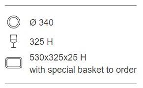 Zmywarka Lux 60 EL / 5,15 kW / Chrom