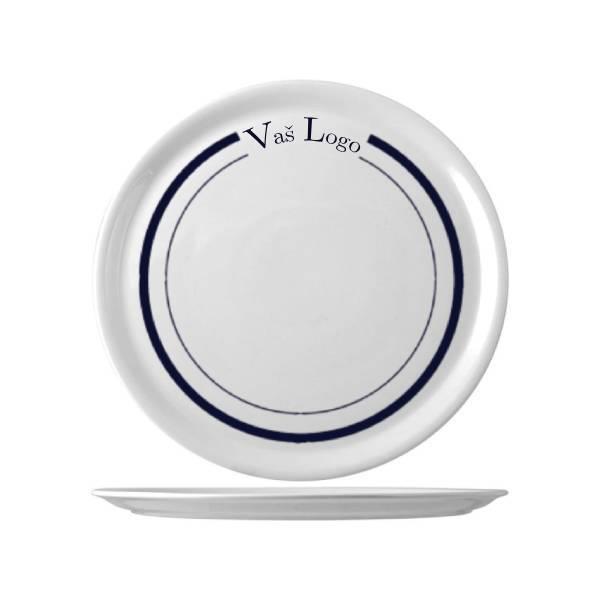 Talerz do pizzy Napoli / 33 cm / nadruk