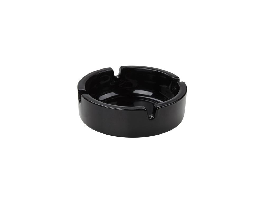 Popielniczka / 10cm / Selena / czarna /