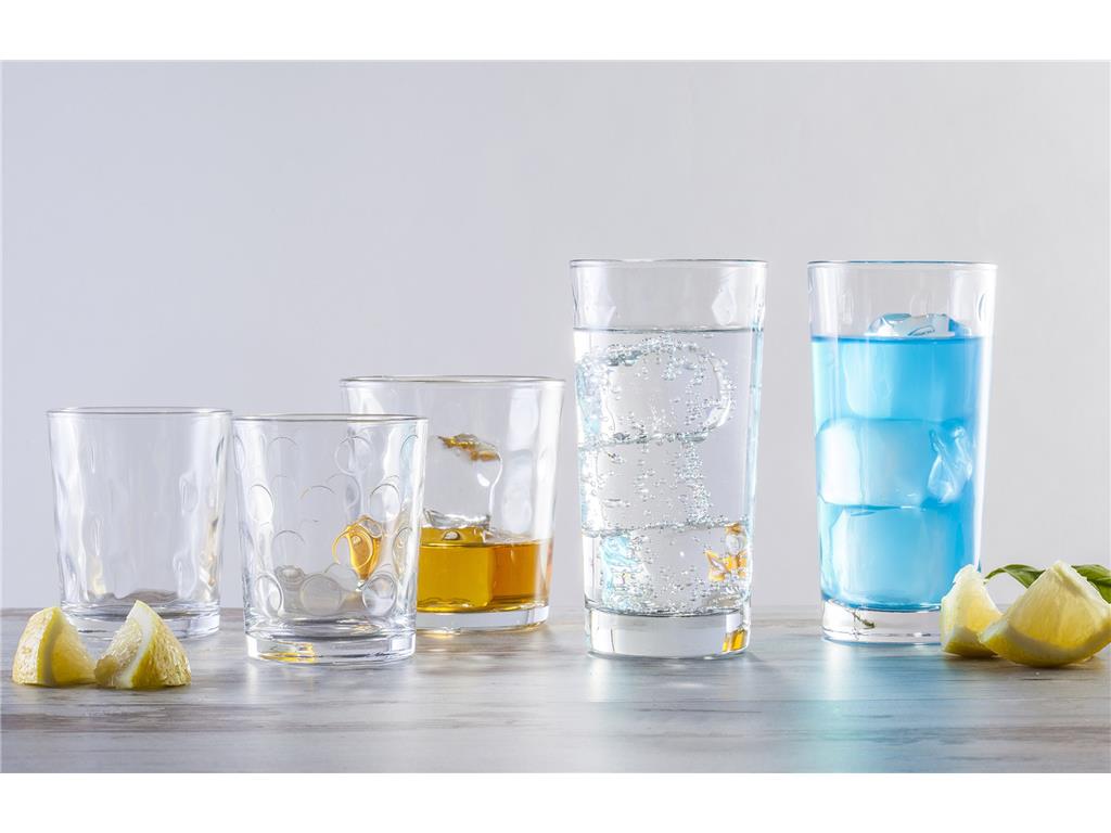 Kieliszki do popu / 25cl / 6 sztuk