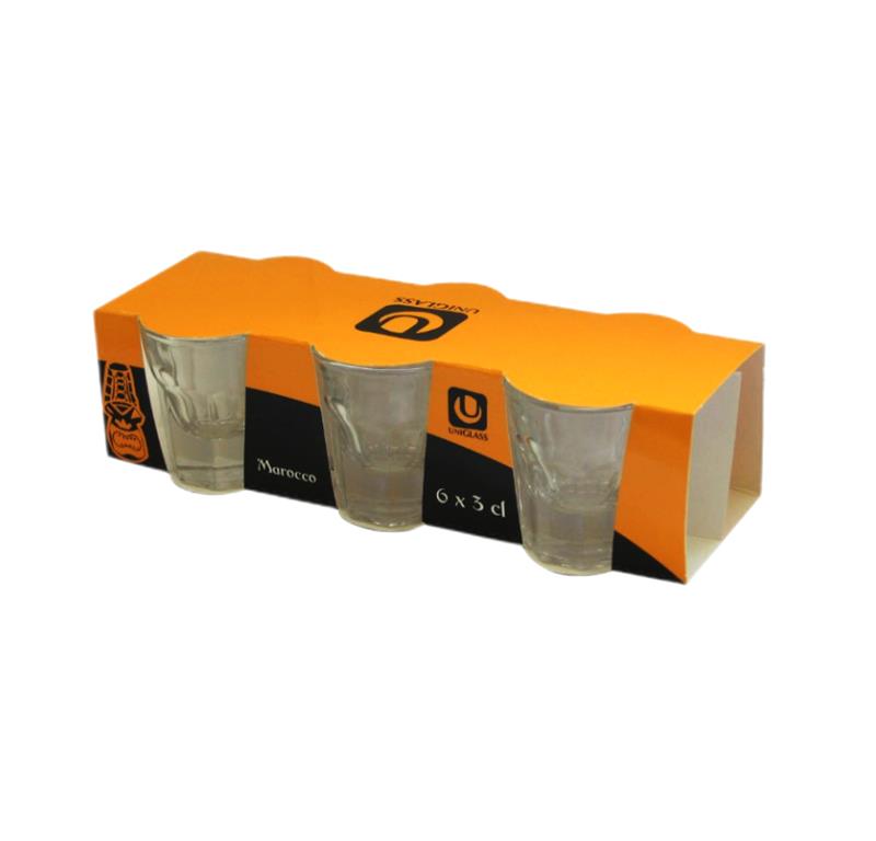 Szklanka marokańska / 3cl / 6szt