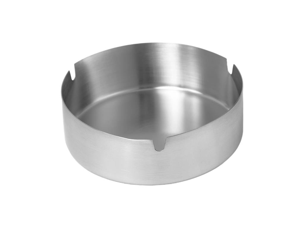 Popielniczka / 12cm / stal nierdzewna /