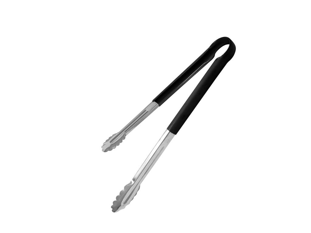Szczypce do grilla / 40cm / czarne / Roy