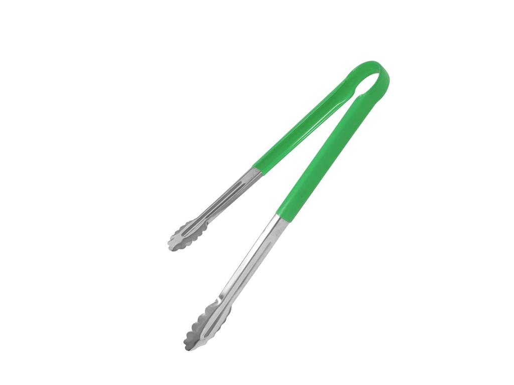 Szczypce do grilla / 40cm / zielone / Ro