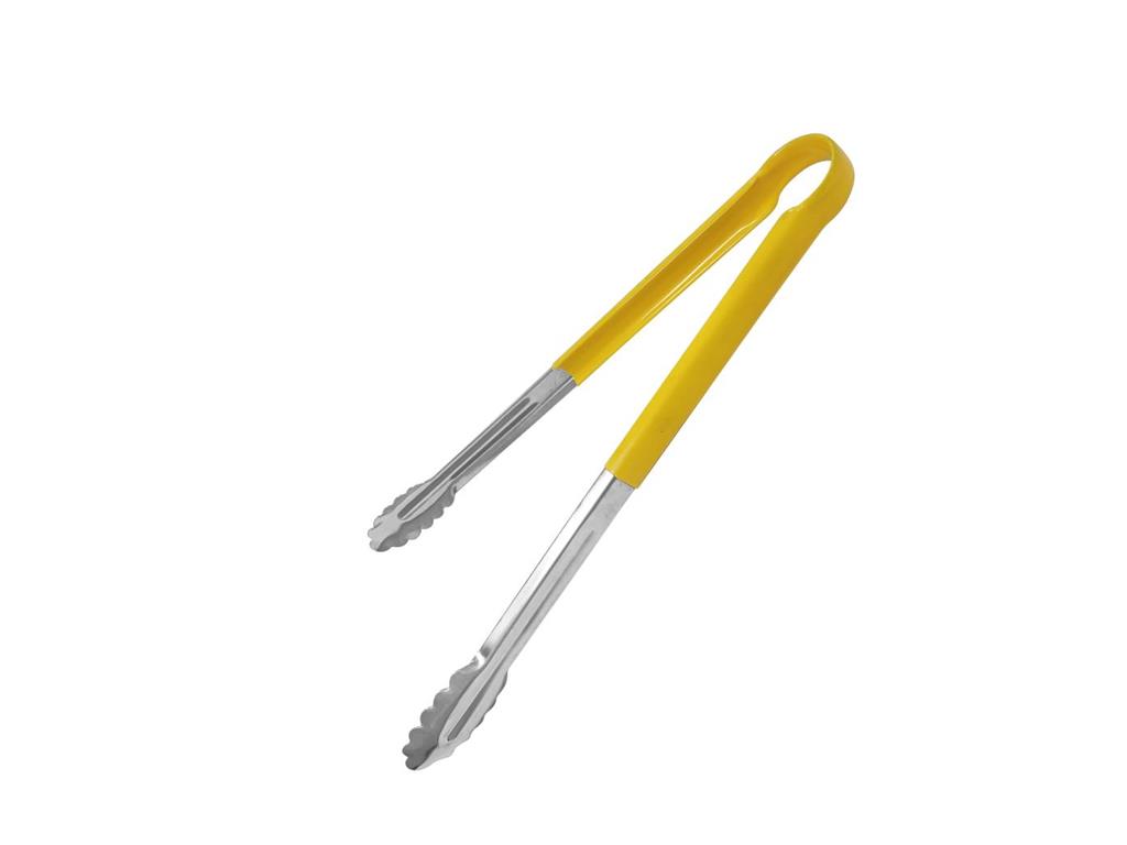 Szczypce do grilla / 40cm / żółte / Roya