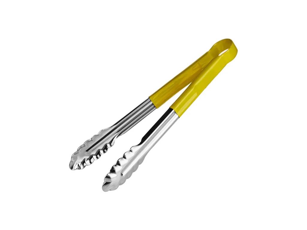 Widelec do serwowania / 30cm / żółty / R