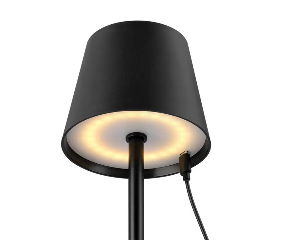 Lampa stołowa dotykowa / 10x10x37cm / 1