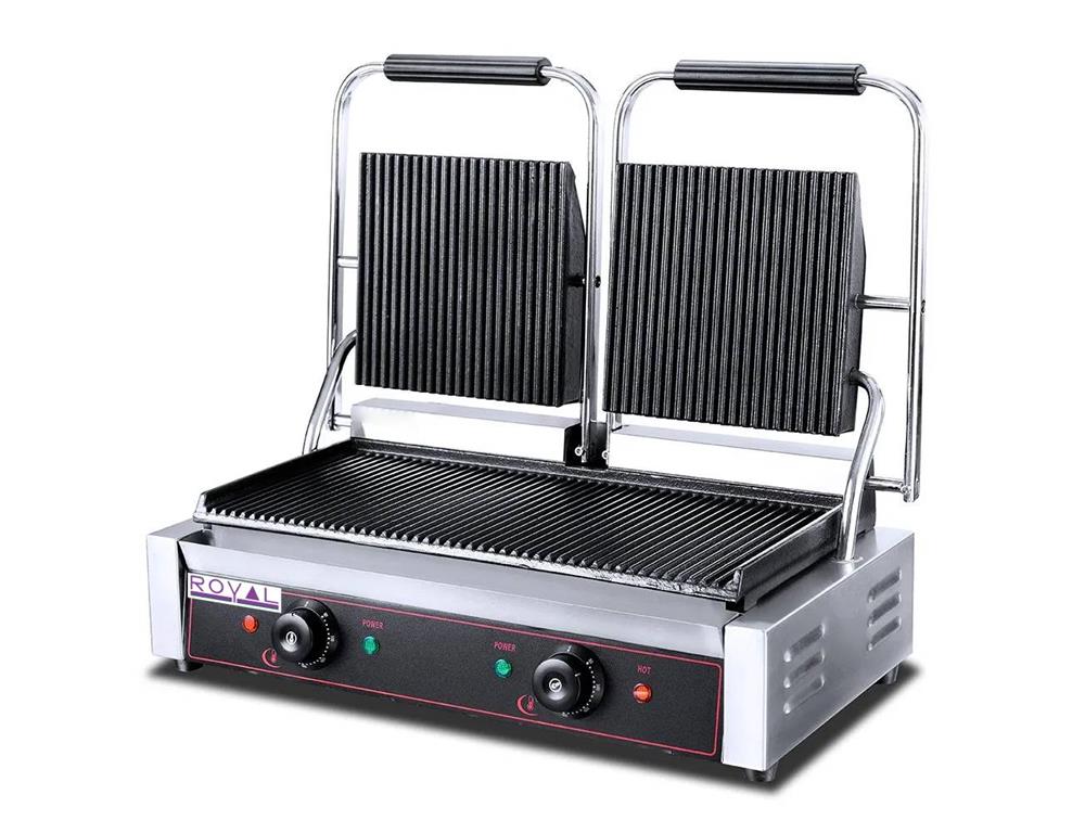 Grill kontaktowy / podwójny / 58x40cm /