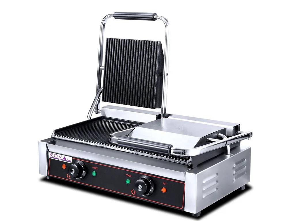 Grill kontaktowy / podwójny / 58x40cm /