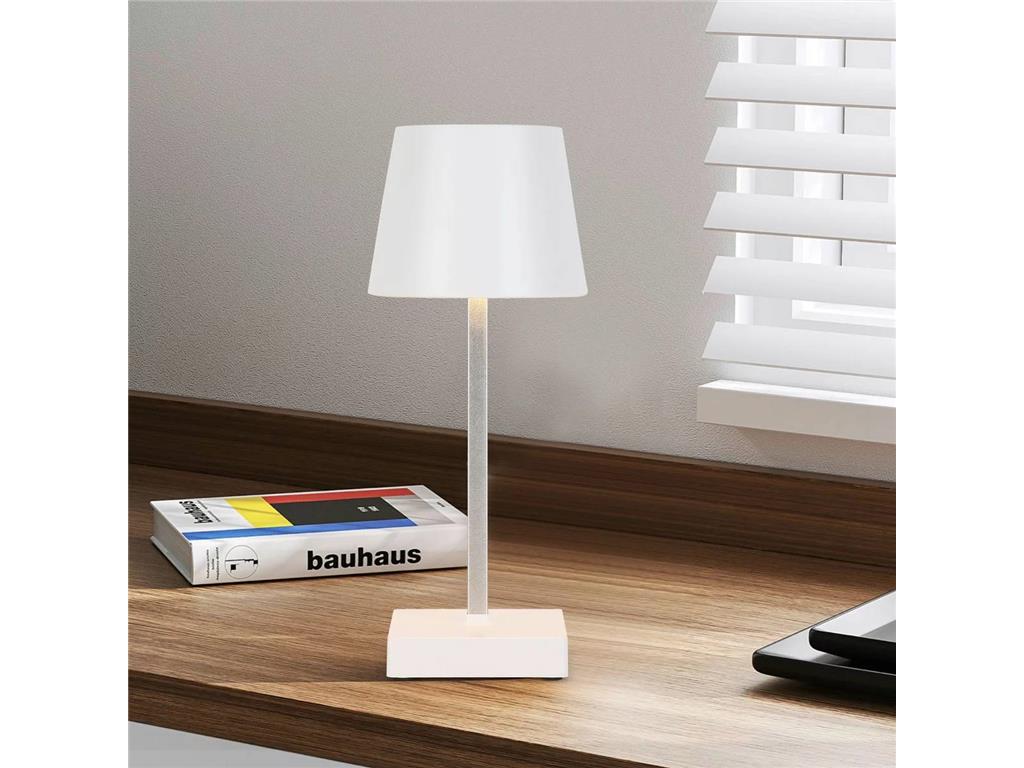 Lampa stołowa dotykowa / 8x8x26cm / 1 sz