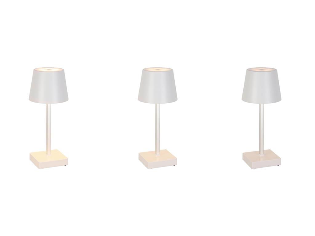 Lampa stołowa dotykowa / 8x8x26cm / 1 sz