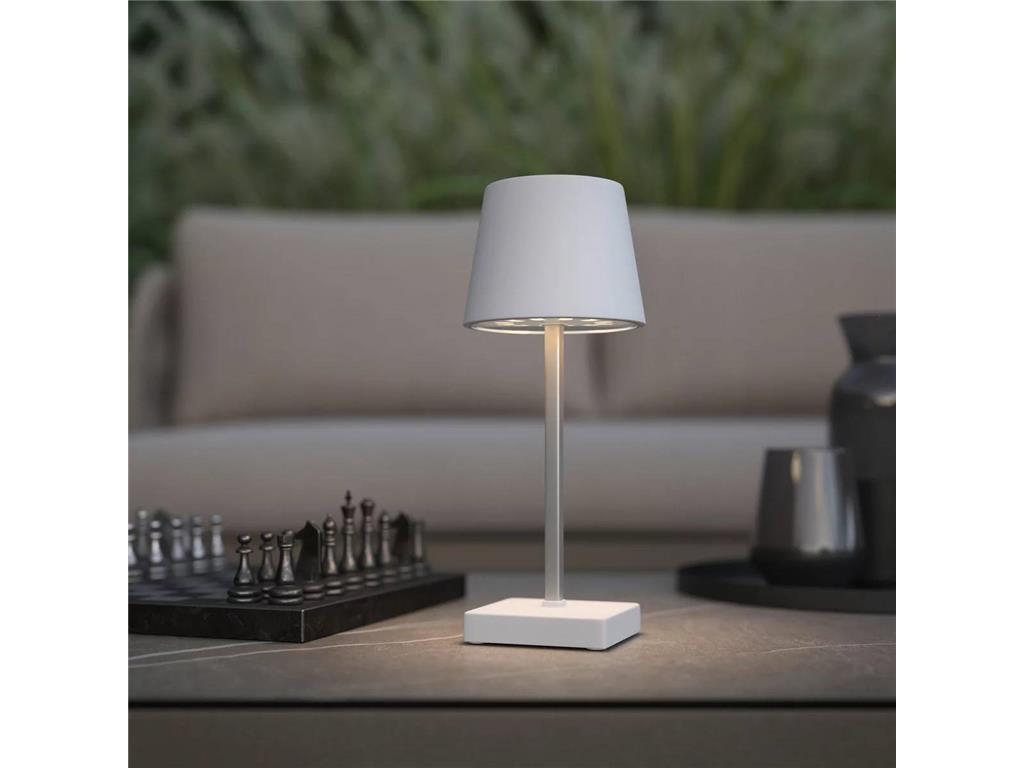 Lampa stołowa dotykowa / 8x8x26cm / 1 sz
