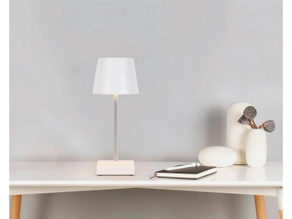 Lampa stołowa dotykowa / 8x8x26cm / 1 sz