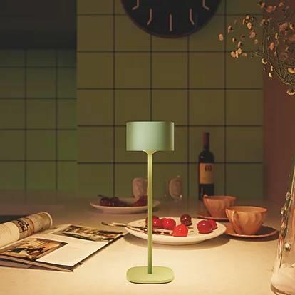 Lampa stołowa dotykowa / 8x8x23cm / 1 sz