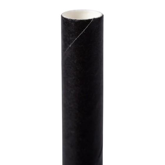Słomki papierowe / frappe / 8x200mm / cz