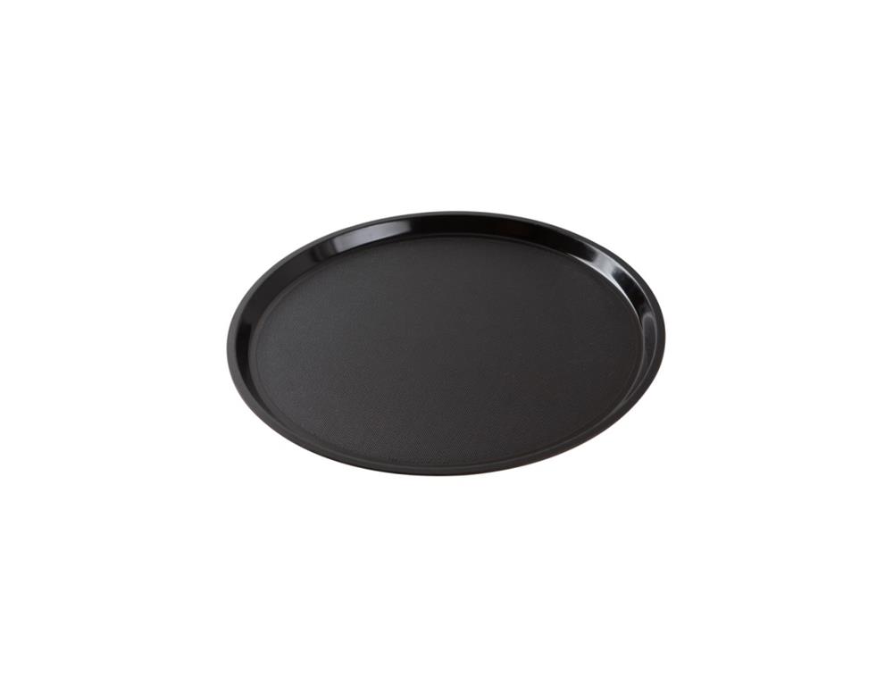 Taca kelnerska / 36 cm / czarna / antypo