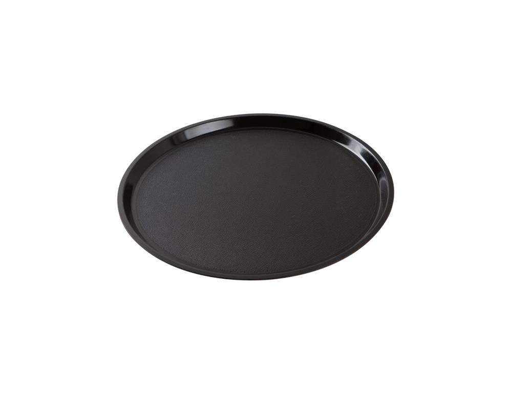 Taca kelnerska / 41 cm / czarna / antypo