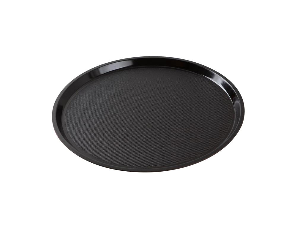 Taca kelnerska / 46 cm / czarna / antypo
