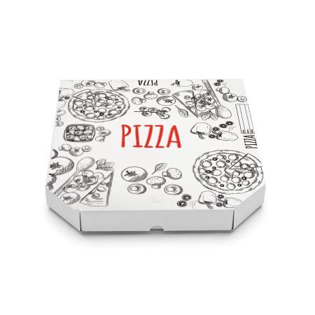 Pudełko na pizzę / 42x42x4cm / 50 szt. /