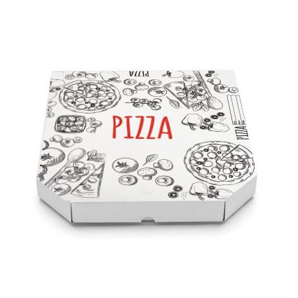 Pudełko na pizzę / 46x46x4cm / 100 szt.