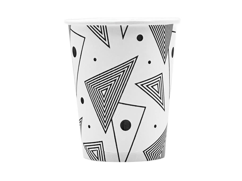 Kubek na kawę na wynos / 360ml / 80mm /
