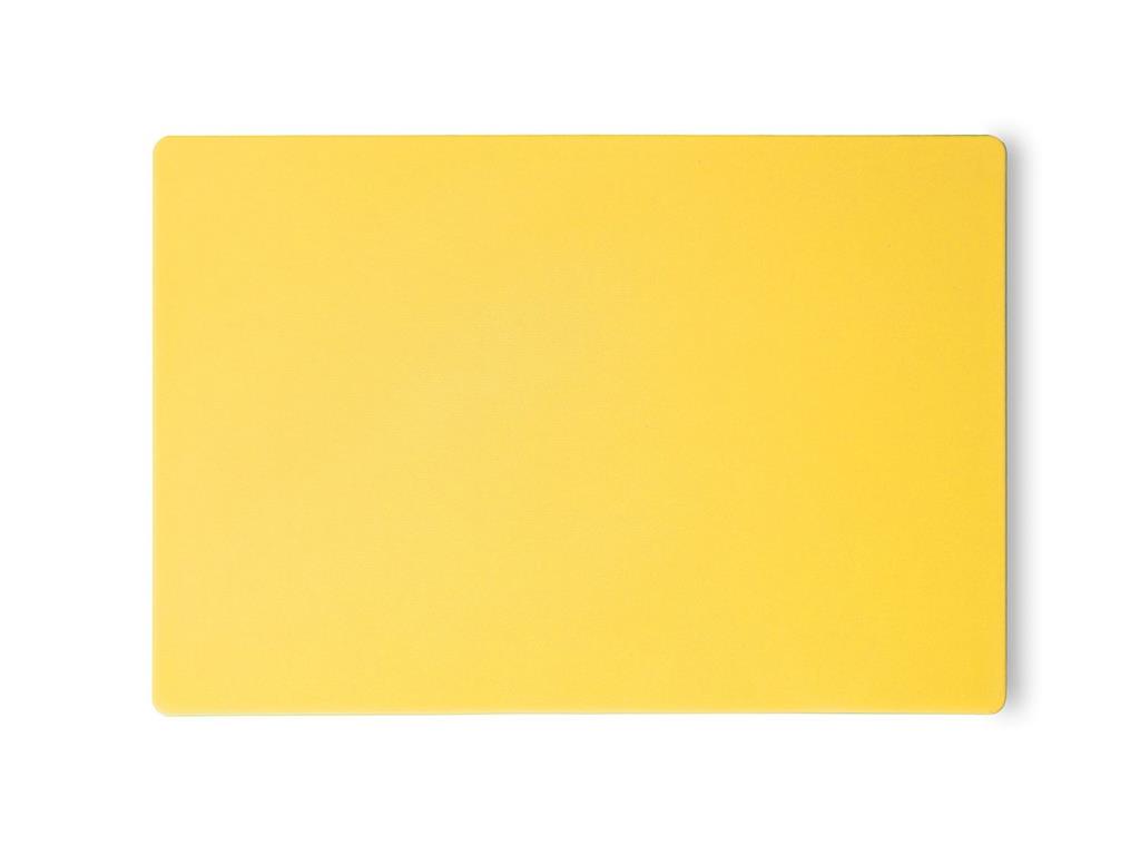Deska do krojenia / 40x60x2cm / żółta