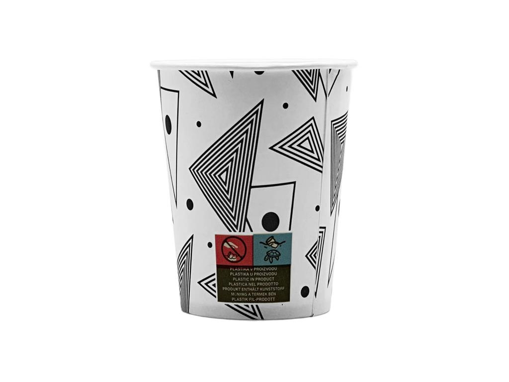 Kubek do kawy na wynos / 240ml / 80mm /