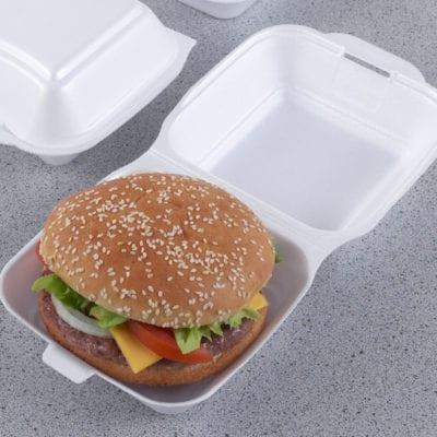 Opakowanie na burgery / XXL / 15x15x8cm