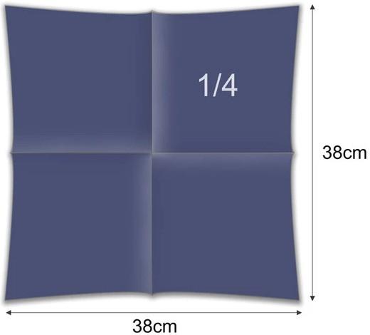 Serwetki / Soft Point / 38x38cm / granat