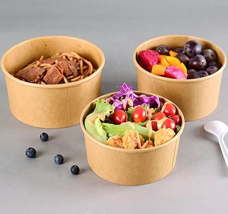 Miska papierowa Kraft / 15x6cm / 750ml /