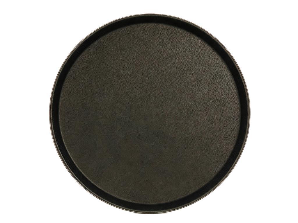Taca kelnerska / 41cm / czarna / antypoś