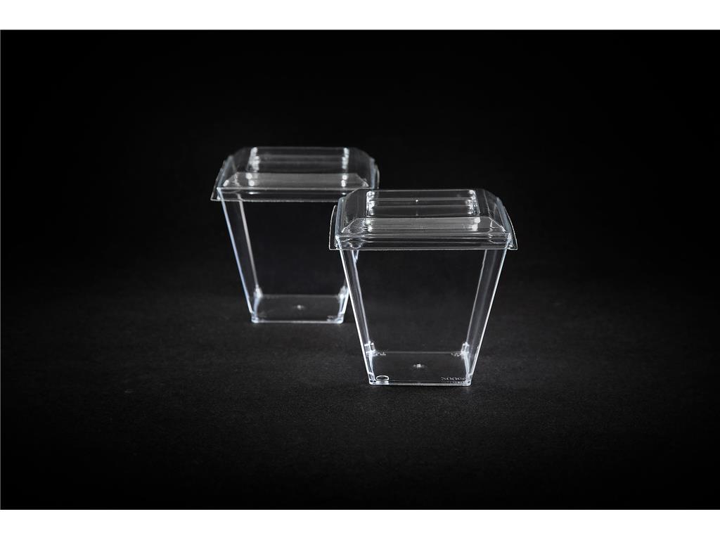 Fingerfood pokrov za posodico / 200ml / 50kos