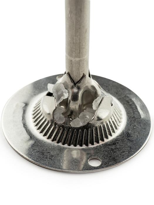 Młynek do soli Bistro / 10cm / biały