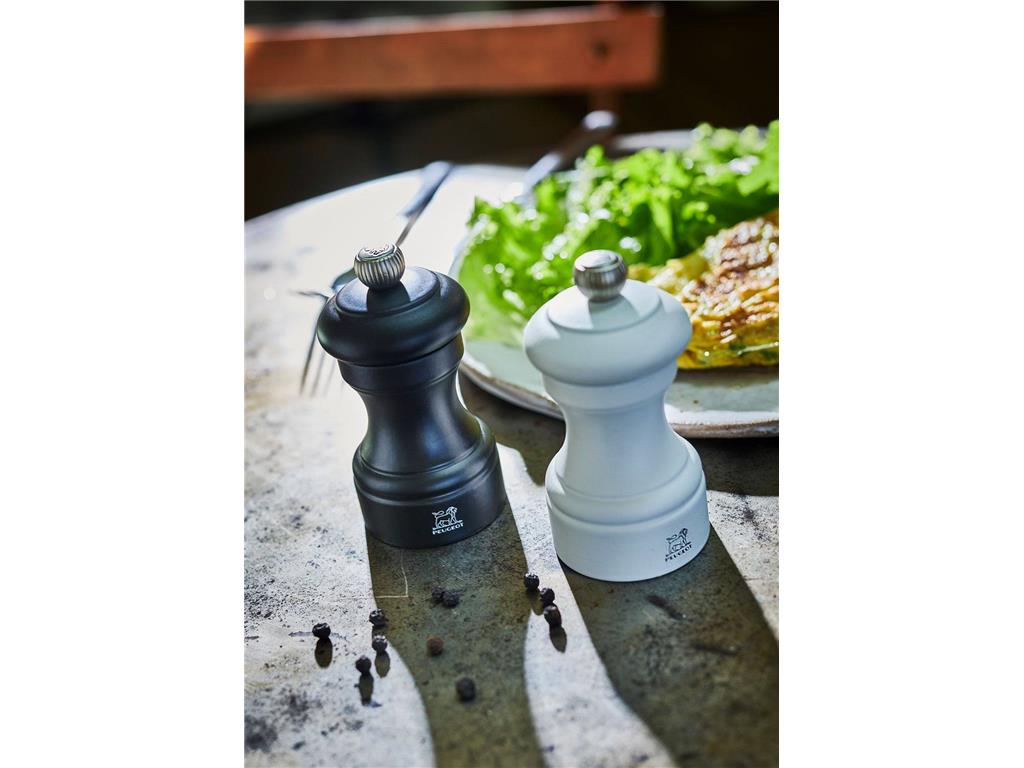 Młynek do soli Bistro / 10cm / biały