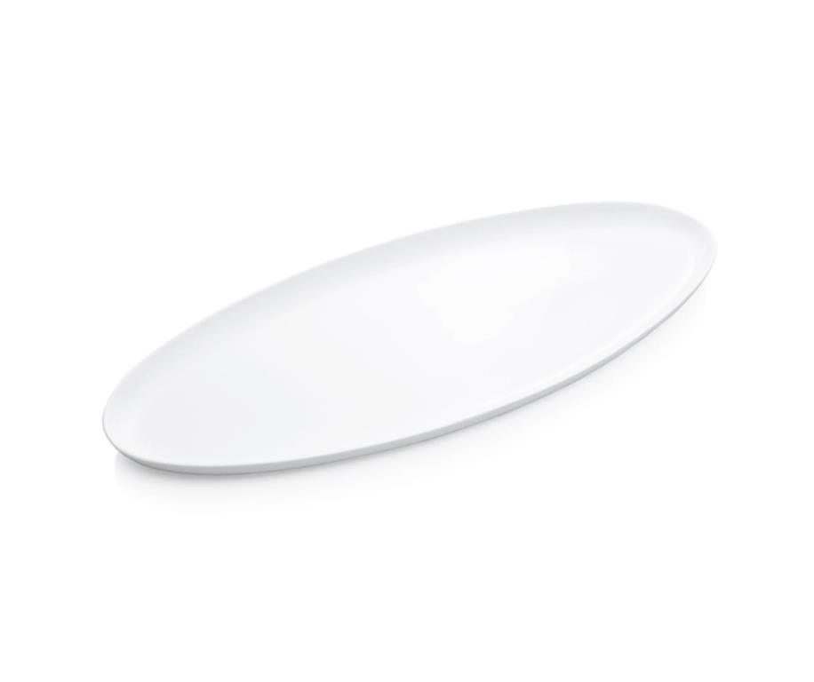 Talerz porcelanowy do serwowania / owaln