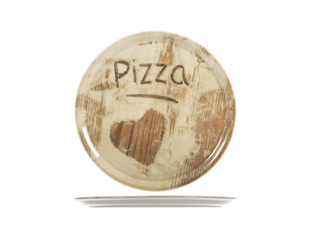 Talerz do pizzy Napoli / 33cm / Mąka / 6