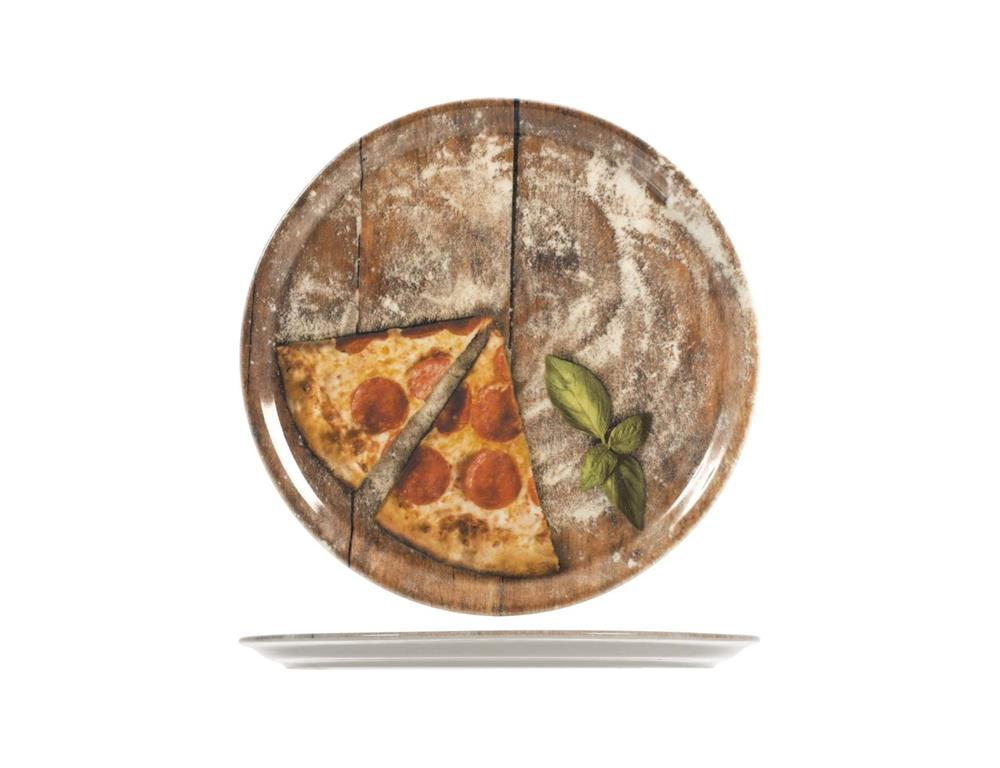 Talerz do pizzy Napoli / 33cm / Mąka / 6