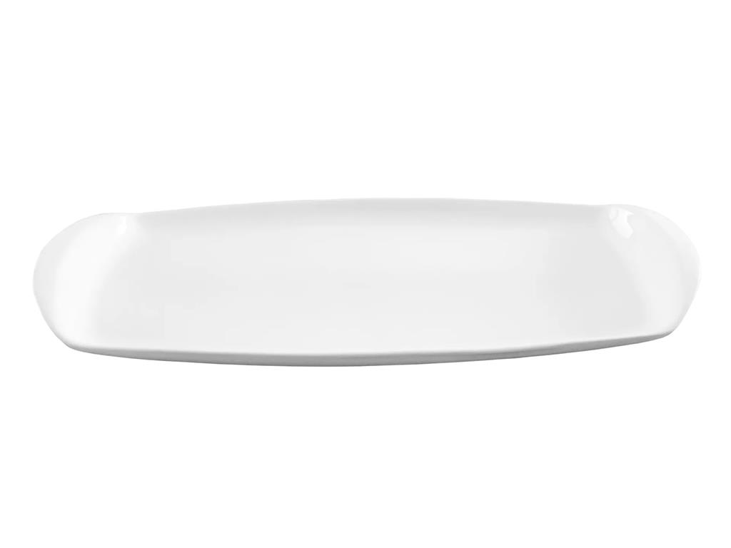 Talerz prostokątny porcelanowy / do serw