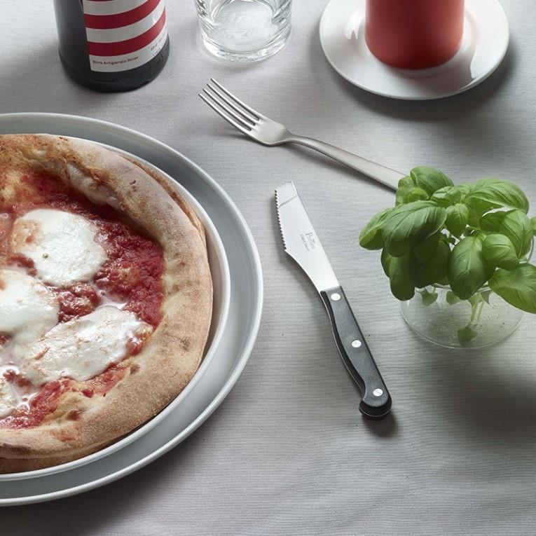 Nóż do pizzy Cateri / 21cm / 12 szt