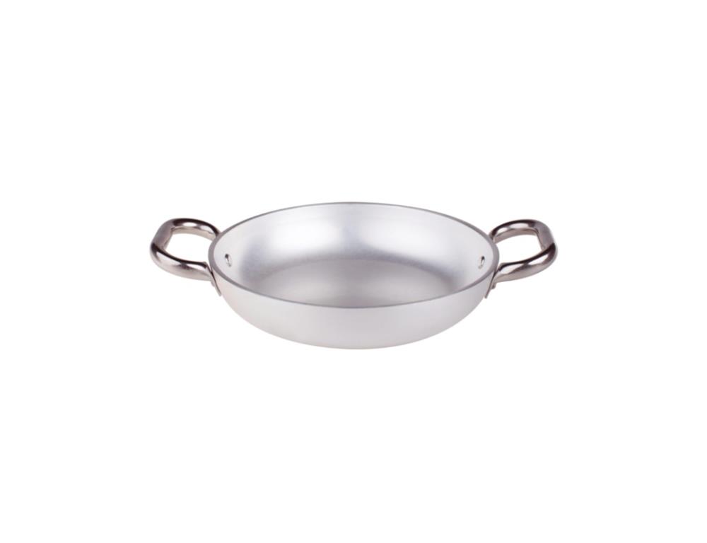 Patelnia aluminiowa / 20cm / 3mm / dwa u