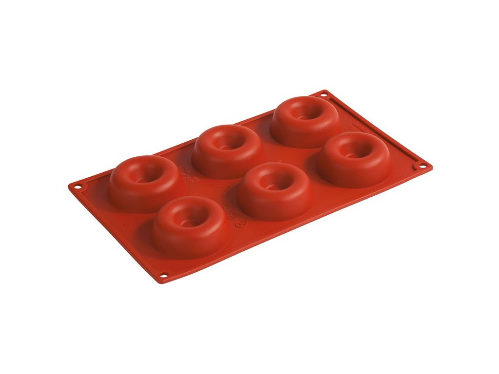 Forma silikonowa do pączka / 6 odcisków