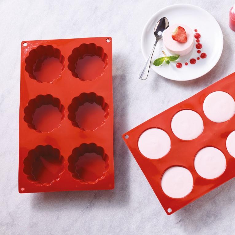 Model silikonowy pAnna cotta / 6 odciskó
