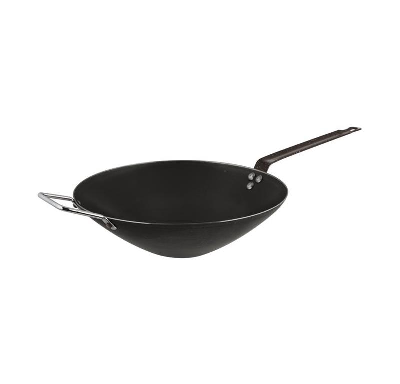 Wok stalowy / 32cm / 1,5mm