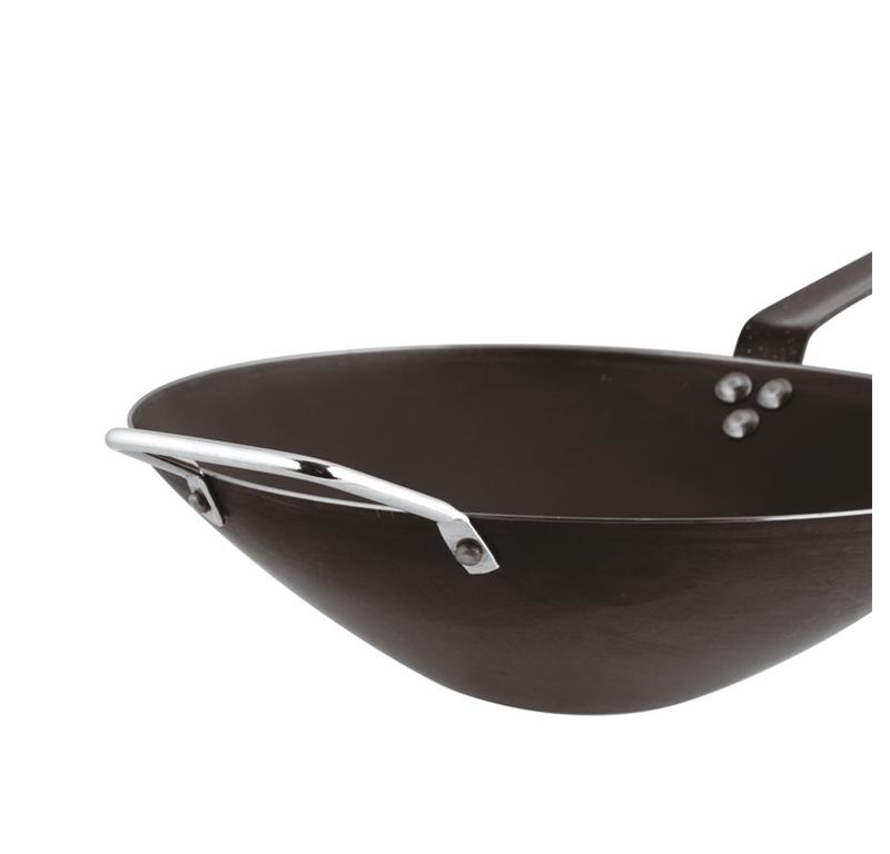 Wok stalowy / 32cm / 1,5mm