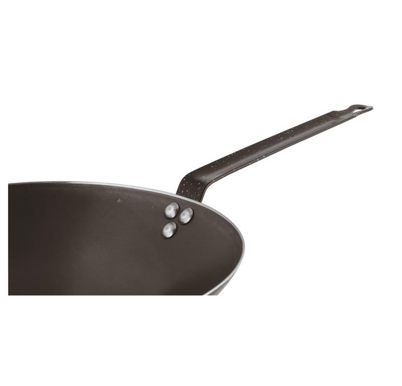 Wok stalowy / 40cm / 1,5mm