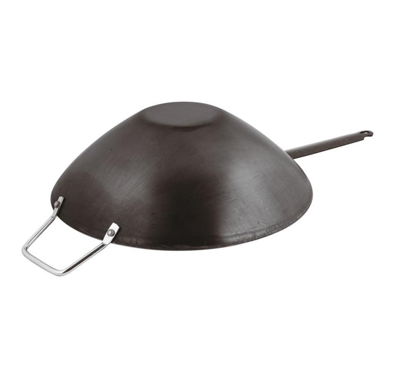 Wok stalowy / 40cm / 1,5mm