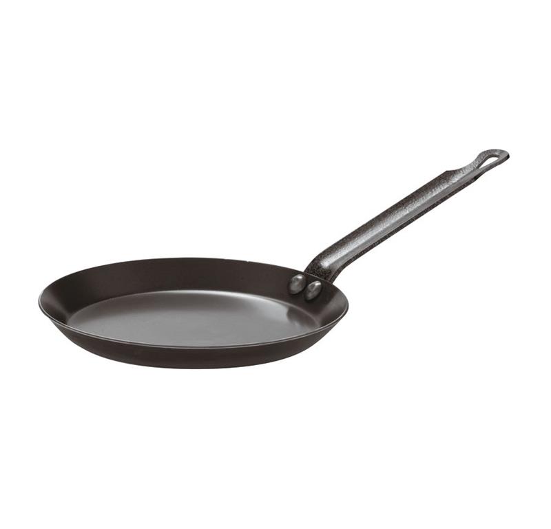 Patelnia do naleśników stalowa / 22 cm /