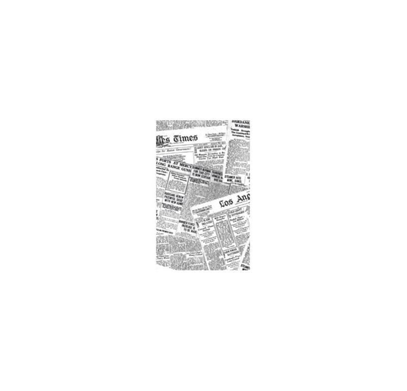Papier pergaminowy / 13x20cm / gazeta /