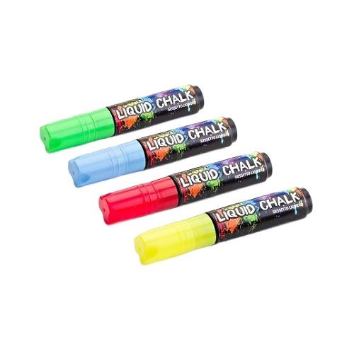 Marker kredowy płynny / 4 kolory / 10 mm