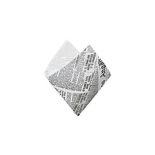 Torba na burgery / S / 14x13cm / gazeta